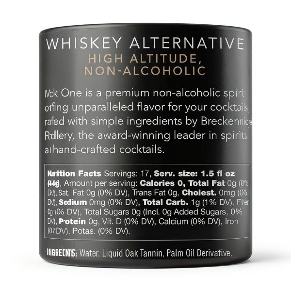 Mock One Non Alcoholic Whiskey Breckenridge Distillery-6