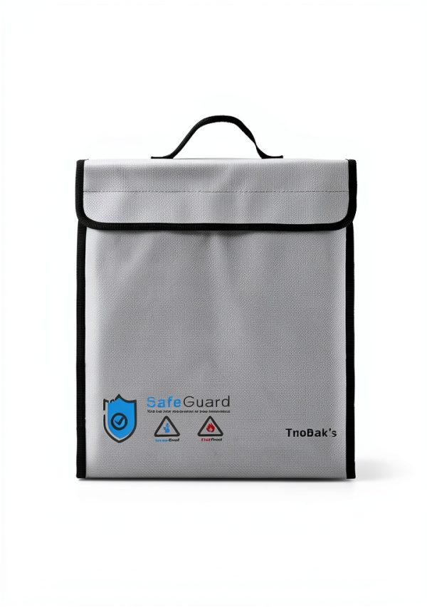 TuoBaks Fireproof Waterproof Document Bag Large Capacity-4