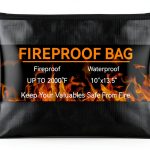 Hoiny Fireproof Bag Waterproof Document Protection Emergency-0