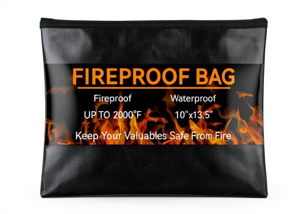 Hoiny Fireproof Bag Waterproof Document Protection Emergency-0