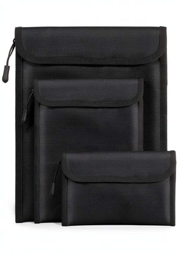 Lihengkong Fireproof Document Bag Waterproof Storage A4-0
