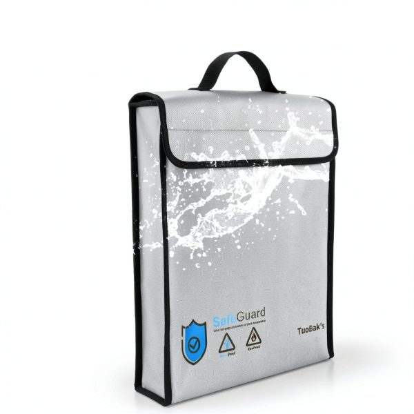 TuoBaks Fireproof Waterproof Document Bag Large Capacity-5