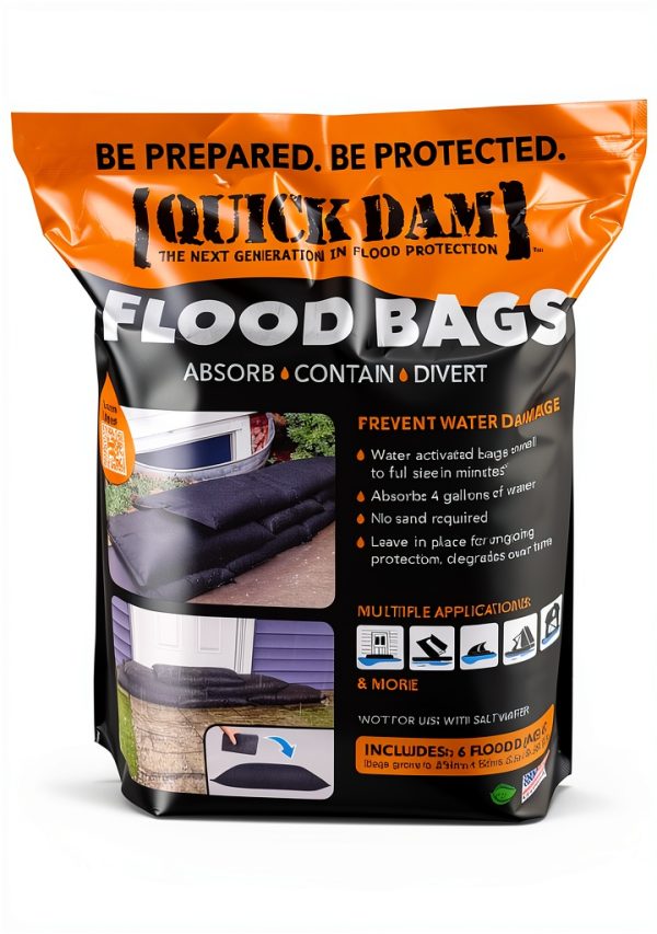 Quick Dam Flood Bags Water Activated Emergency Protection-1
