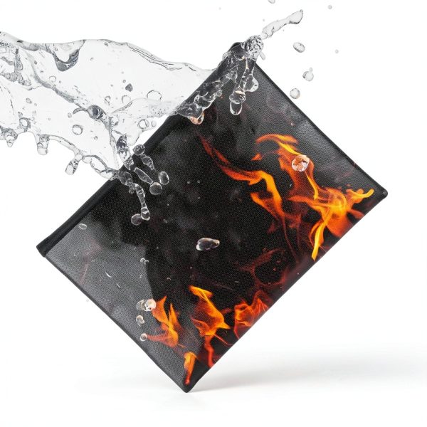 Hoiny Fireproof Bag Waterproof Document Protection Emergency-4