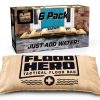 Flood Hero Water Activated Sandbags GoSports Outdoors 6 Pack-0