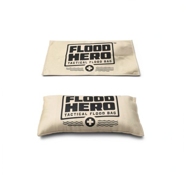 Flood Hero Water Activated Sandbags GoSports Outdoors 6 Pack-3