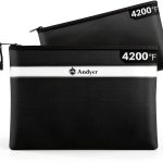 Andyer Fireproof Document Bag Waterproof Safe Accessories-0