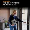 SentrySafe Fire Resistant Document Bag Fireproof Water-1