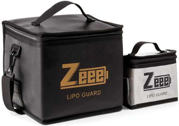 Zeee Fireproof LiPo Battery Bag Safe Storage Charging-0