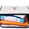 Cioey Fireproof Document Bag Silver Thermal Insulated Water-3