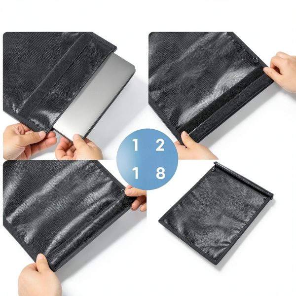 OFASIZEN Faraday Bag Fiberglass Signal Blocking Security-5