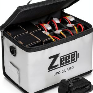 Zeee LiPo Battery Bag Fireproof Storage Charging Safety-0