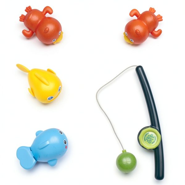 Baililong Magnetic Bath Toy Set with Fishing Rod – Model B30-6