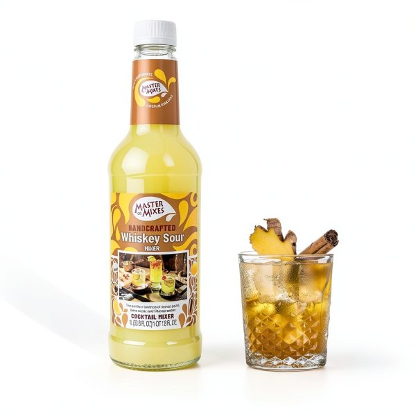 Lemon Sour Mix Master of Mixes Cocktail Mixer 33oz-2