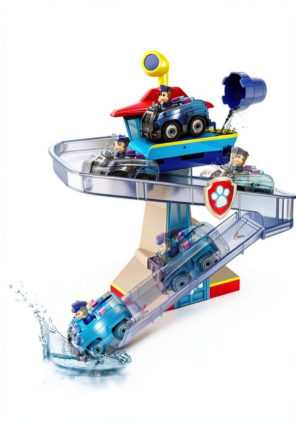 Spin Master PAW Patrol Chase Bath Playset Wall‑Mounted Toy 6060546-7