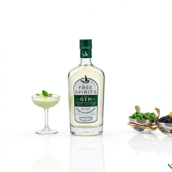 Non Alcoholic Gin The Free Spirit 5 Cal Drink-2