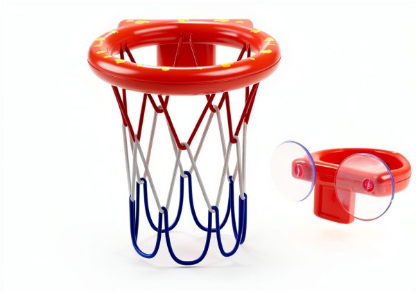 MARPPY Bath Basketball Hoop Set for Toddlers with Suction Cups and 3-1