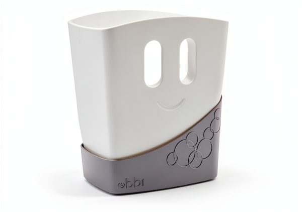 Ubbi Bath Toy Drying Bin Gray Fast Dry Large Capacity Freestanding-7