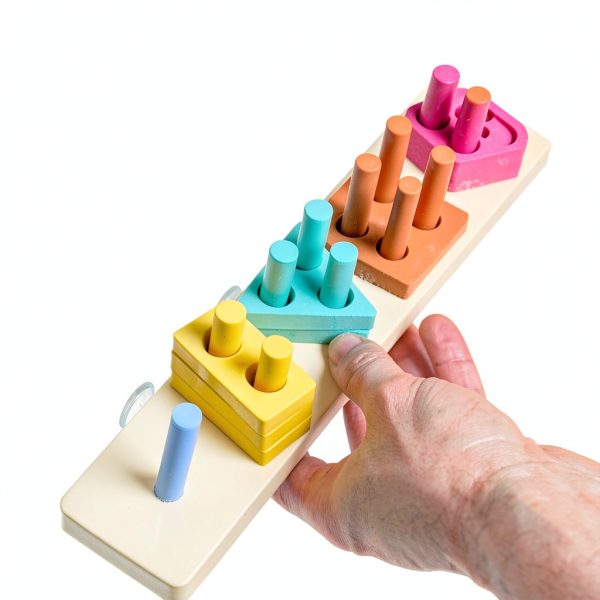 Bath Toy Shape Sorter 20-Piece Foam Set by Tub Works-3