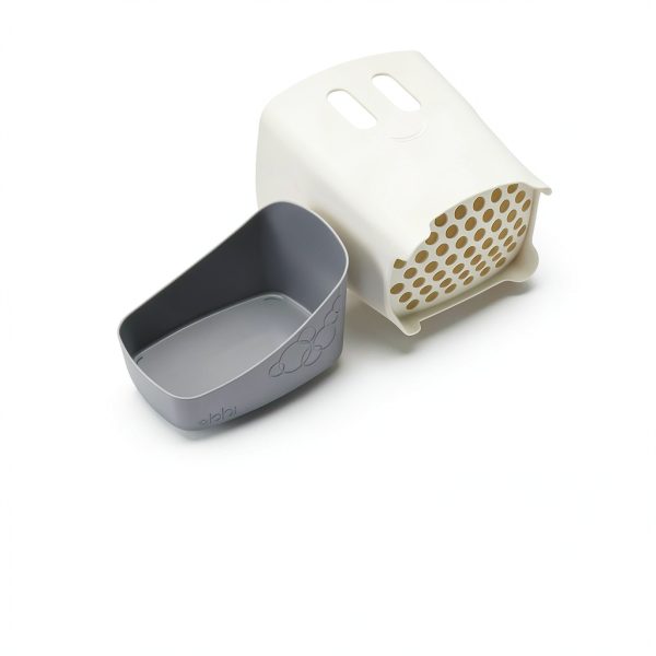 Ubbi Bath Toy Drying Bin Gray Fast Dry Large Capacity Freestanding-3