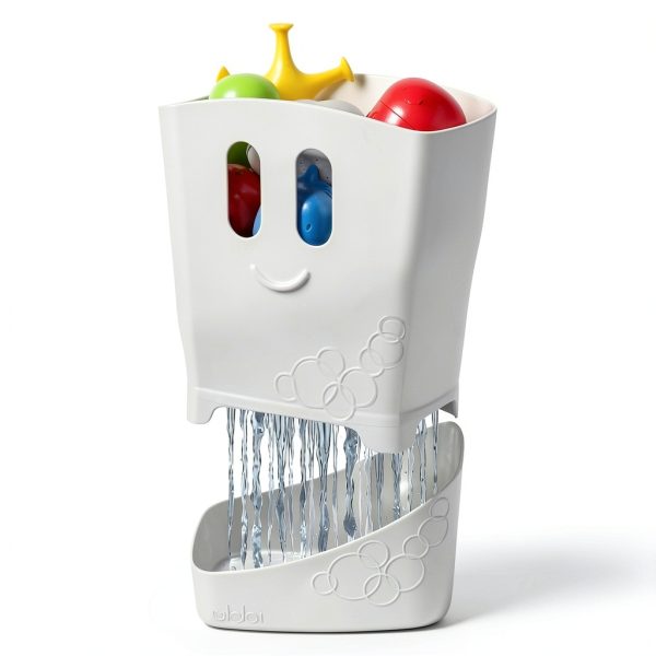 Ubbi Bath Toy Drying Bin Gray Fast Dry Large Capacity Freestanding-0