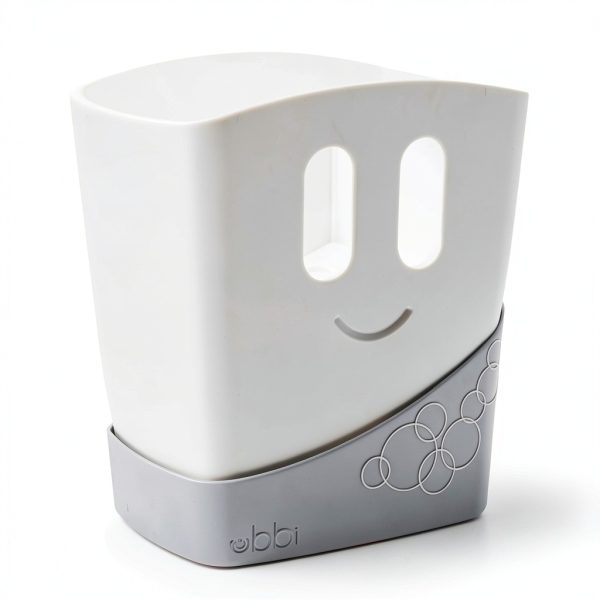 Ubbi Bath Toy Drying Bin Gray Fast Dry Large Capacity Freestanding-2