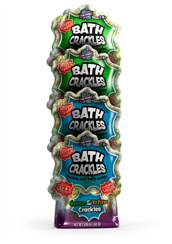 Bath Crackles Tub Works Bathtub Toy 12-Pack Sensory Fizz Crystals-7