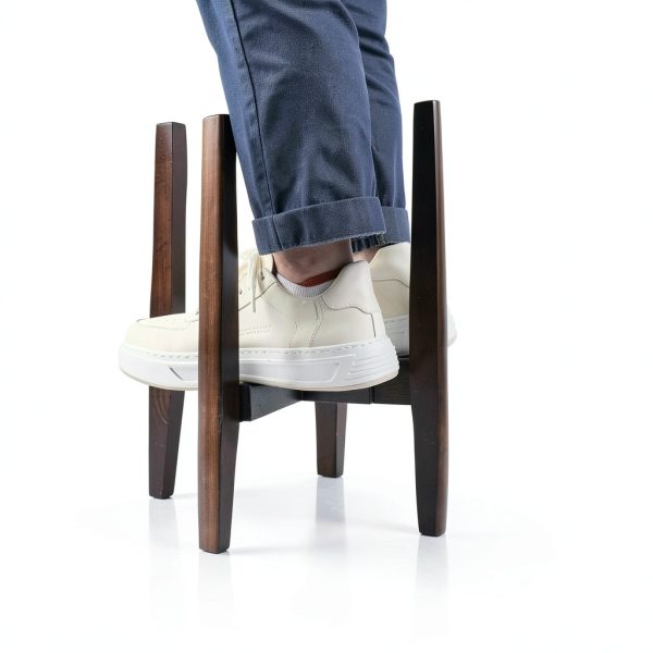 Adjustable Plant Stand Walnut 2-Pack Mid Century Modern Wood Stand-3