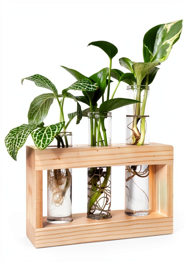 Plant Propagation Station grow 3:seven Rooted in Grace Glass Vases-2