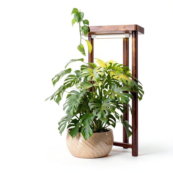 Bamworld 7-Tier Plant Stand with Grow Light for Indoor Plants-1